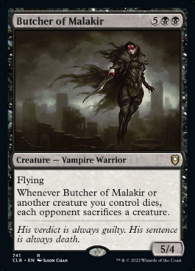 Butcher of Malakir [Commander Legends: Battle for Baldur's Gate] | Boutique FDB TCG