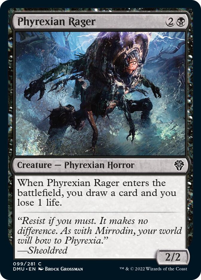 Phyrexian Rager [Dominaria United] | Boutique FDB TCG