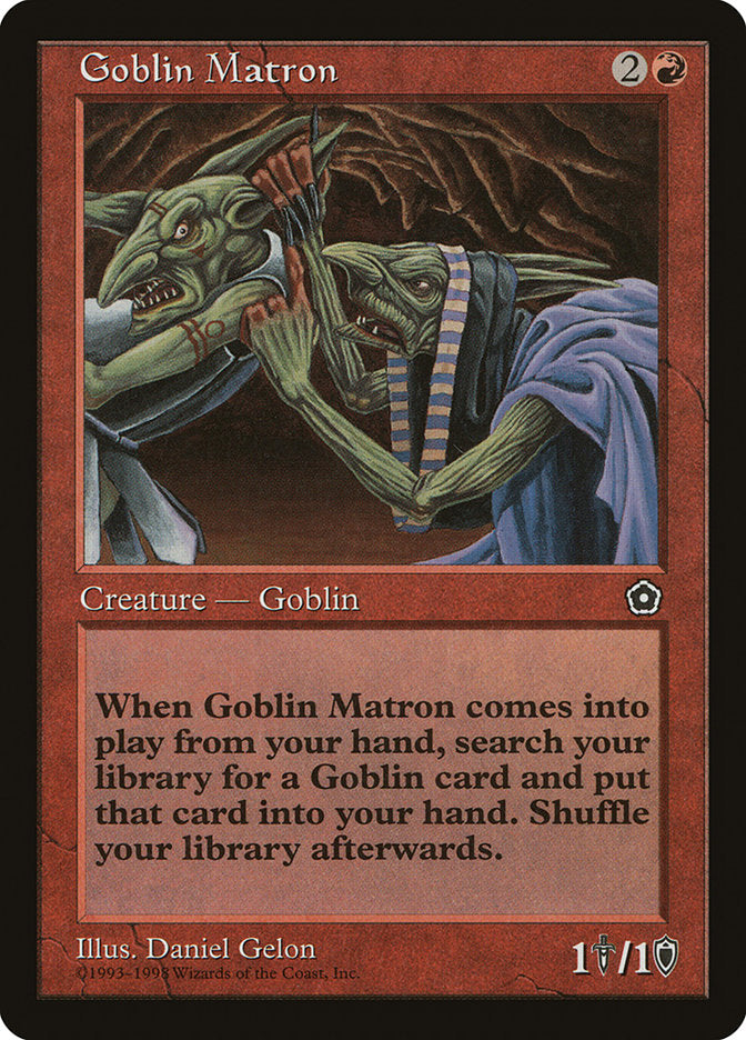 Goblin Matron [Portal Second Age] | Boutique FDB TCG