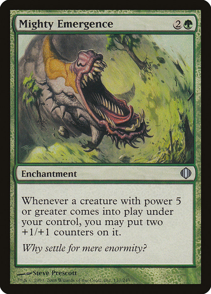 Mighty Emergence [Shards of Alara] | Boutique FDB TCG