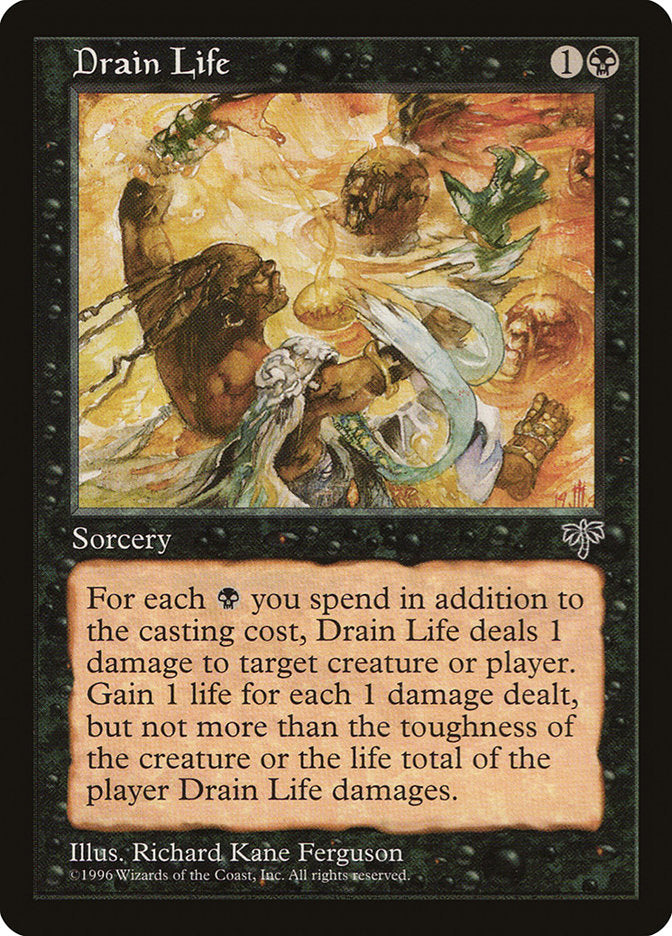 Drain Life [Mirage] | Boutique FDB TCG