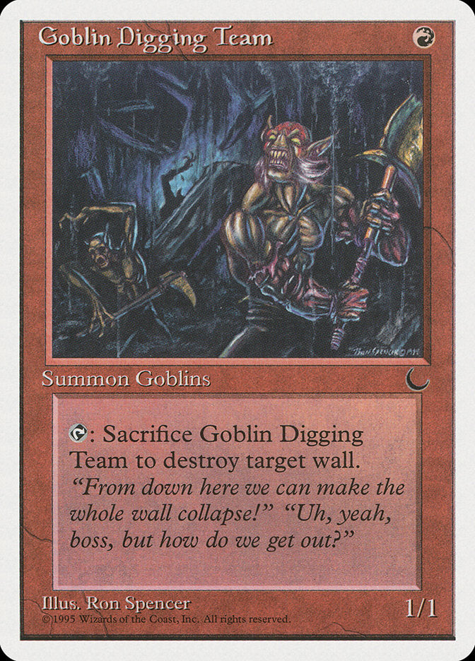 Goblin Digging Team [Chronicles] | Boutique FDB TCG