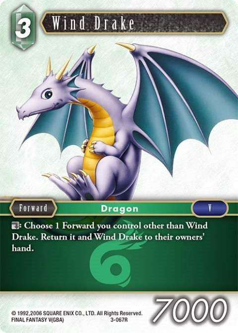 Wind Drake [Opus III] | Boutique FDB TCG