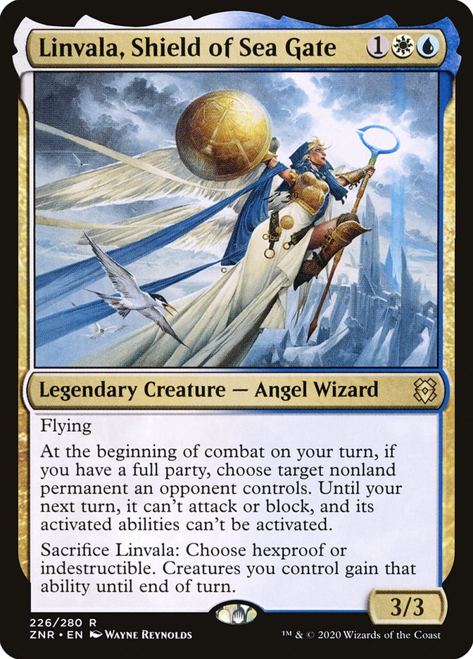 Linvala, Shield of Sea Gate [Zendikar Rising] | Boutique FDB TCG