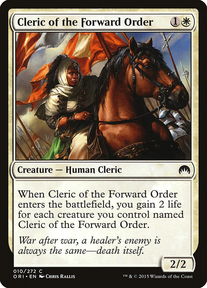 Cleric of the Forward Order [Magic Origins] | Boutique FDB TCG