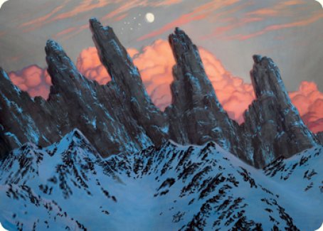 Mountain (275) Art Card [Dungeons & Dragons: Adventures in the Forgotten Realms Art Series] | Boutique FDB TCG