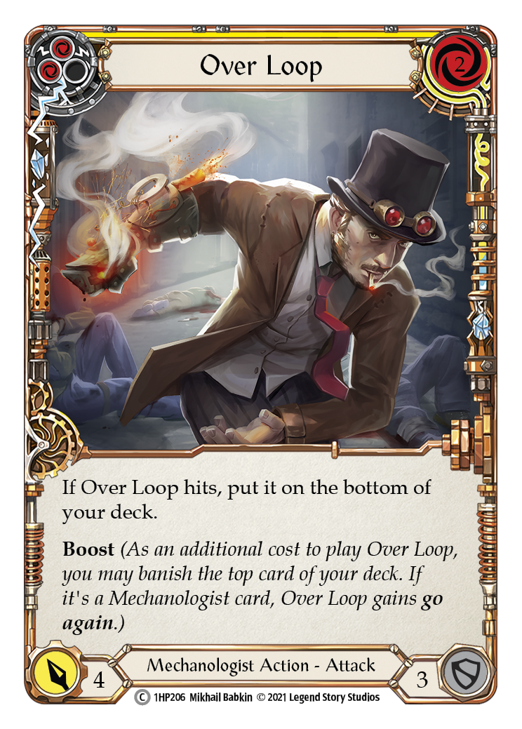 Over Loop (Yellow) [1HP206] (History Pack 1) | Boutique FDB TCG