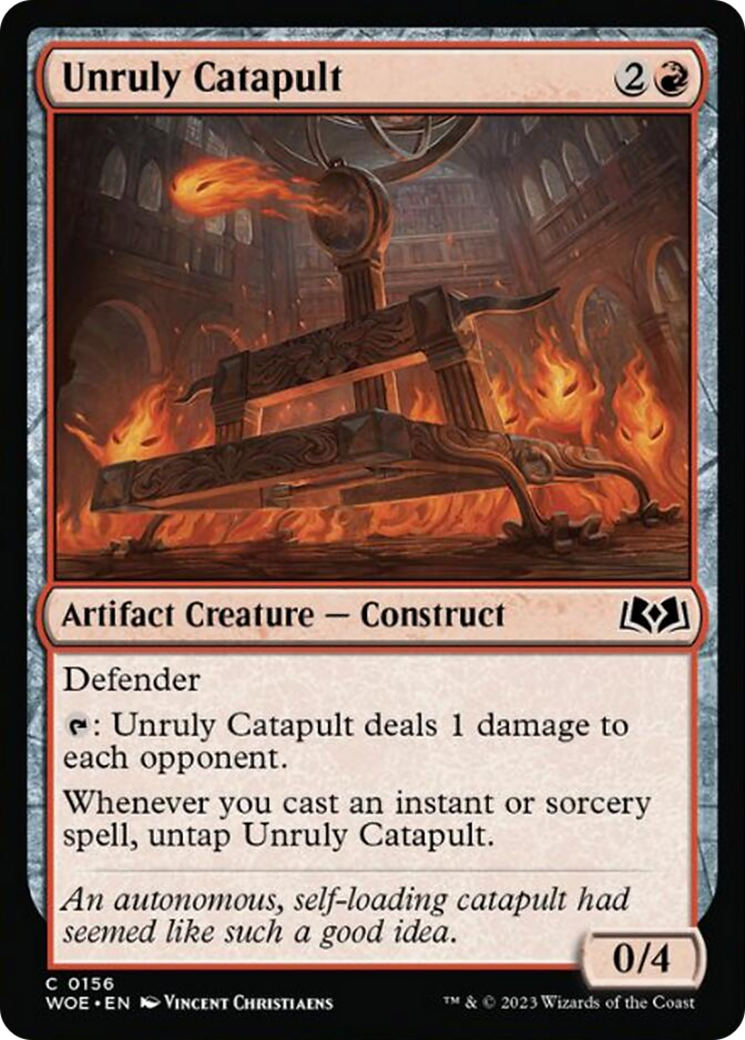 Unruly Catapult [Wilds of Eldraine] | Boutique FDB TCG