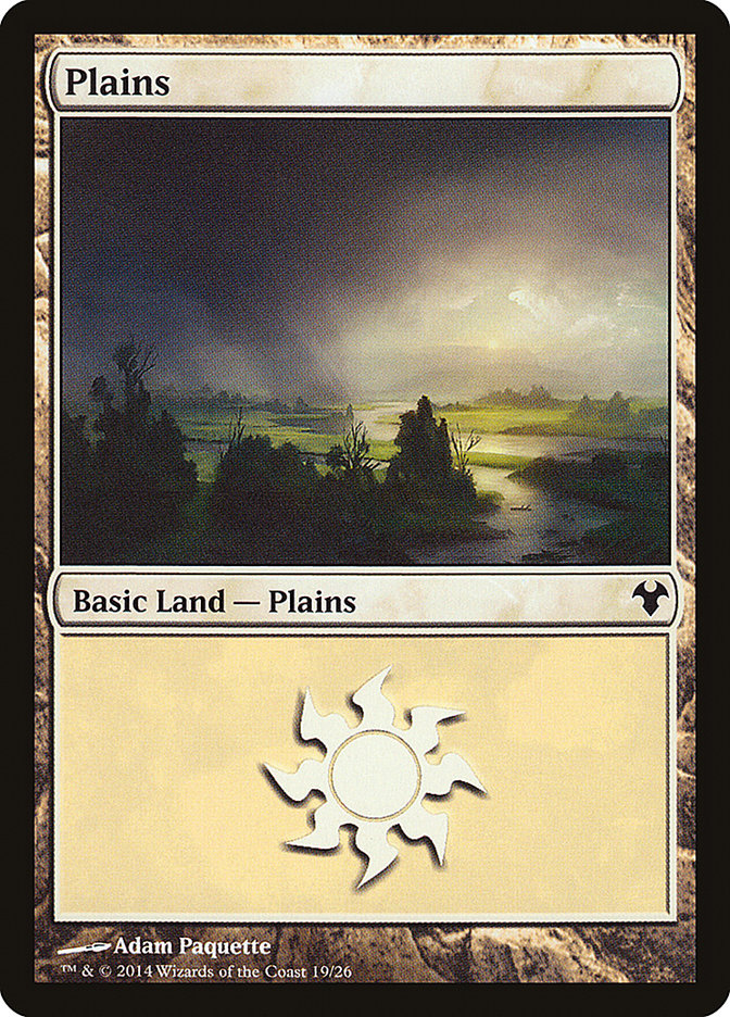 Plains (19) [Modern Event Deck 2014] | Boutique FDB TCG