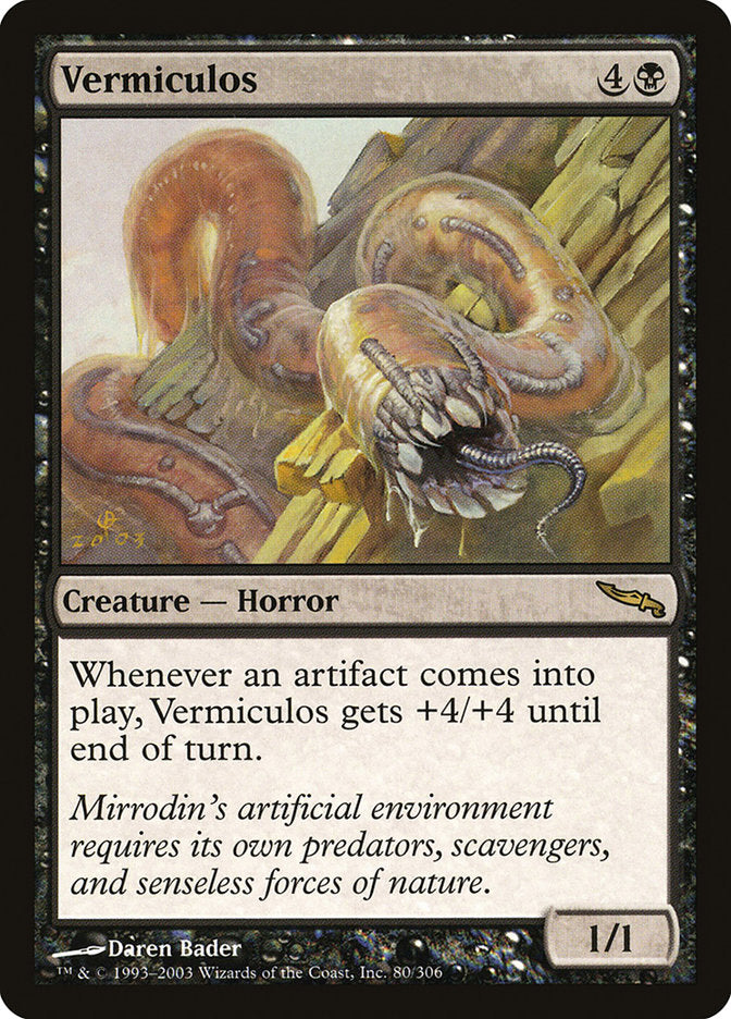 Vermiculos [Mirrodin] | Boutique FDB TCG