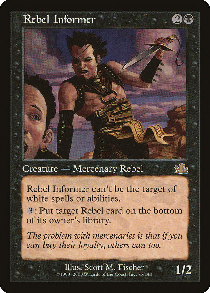 Rebel Informer [Prophecy] | Boutique FDB TCG