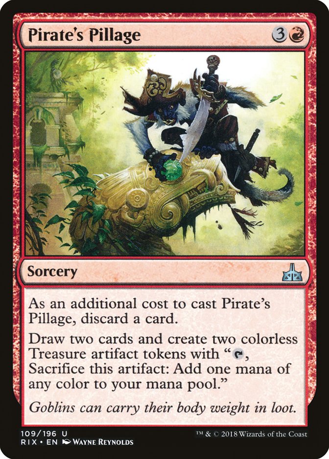 Pirate's Pillage [Rivals of Ixalan] | Boutique FDB TCG