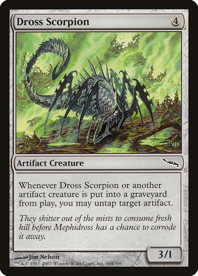 Dross Scorpion [Mirrodin] | Boutique FDB TCG