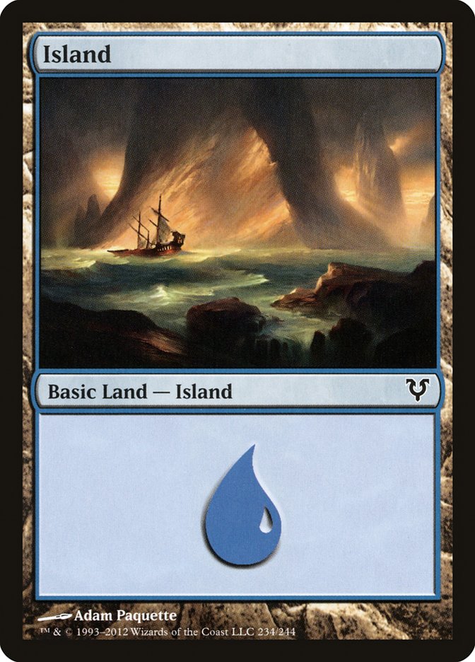 Island (234) [Avacyn Restored] | Boutique FDB TCG