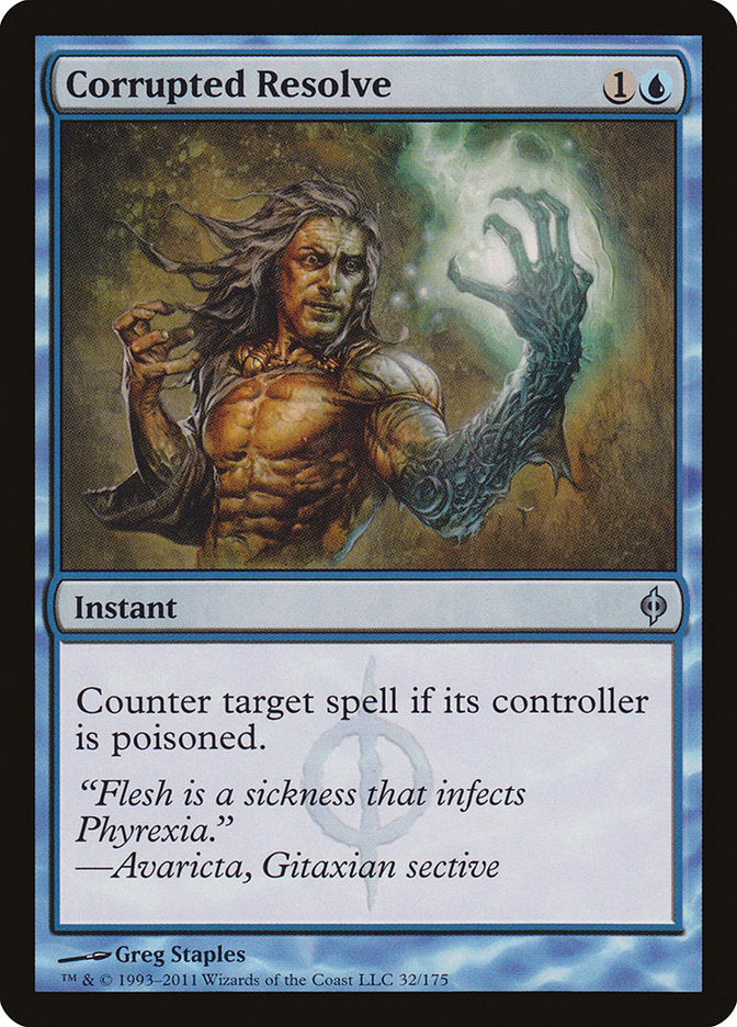 Corrupted Resolve [New Phyrexia] | Boutique FDB TCG