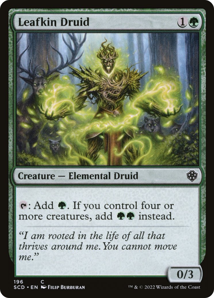 Leafkin Druid [Starter Commander Decks] | Boutique FDB TCG