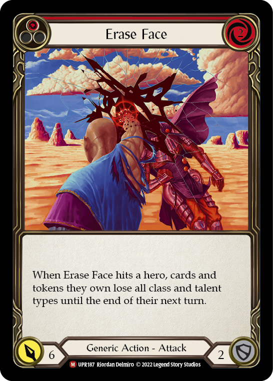 Erase Face [UPR187] (Uprising) | Boutique FDB TCG