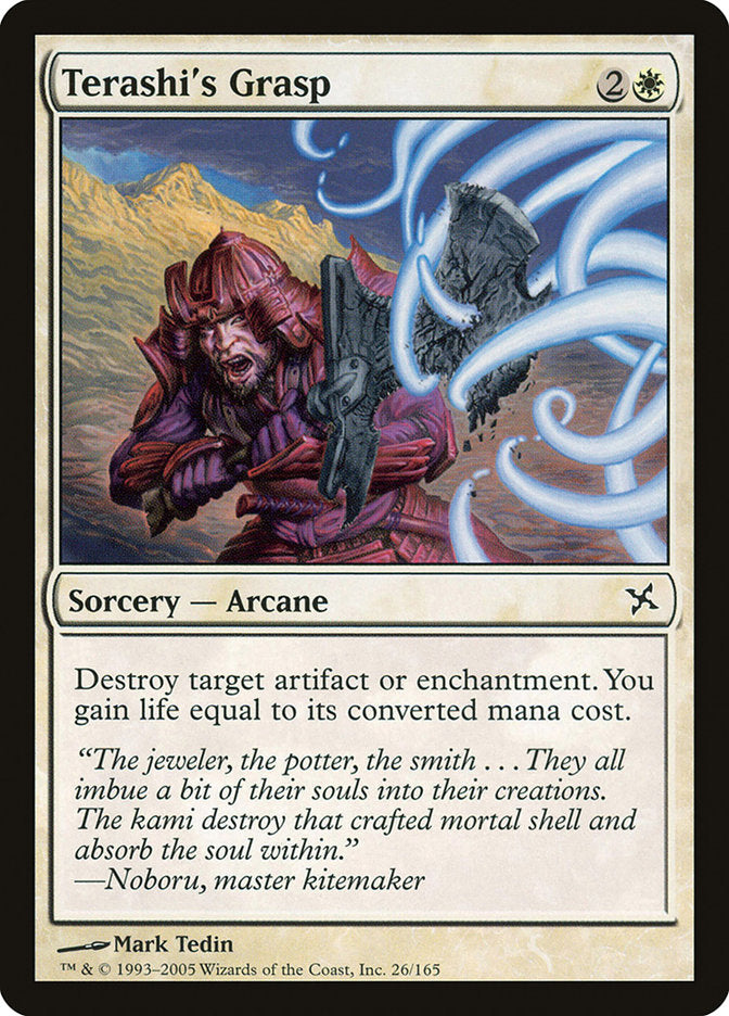 Terashi's Grasp [Betrayers of Kamigawa] | Boutique FDB TCG