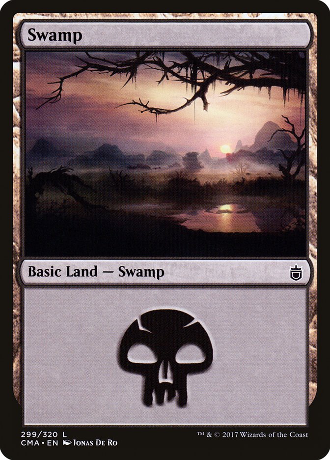 Swamp (299) [Commander Anthology] | Boutique FDB TCG