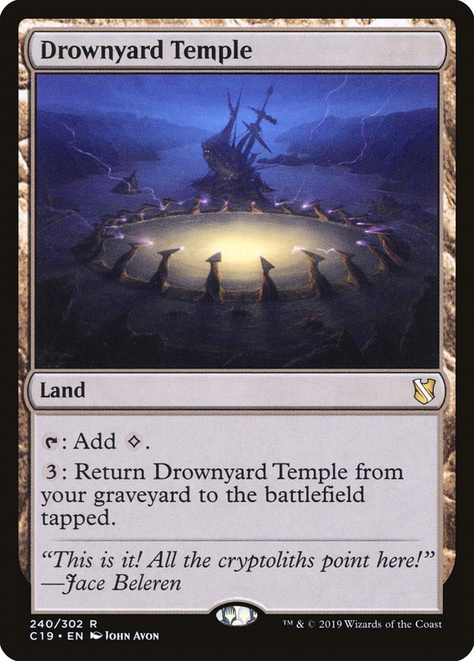 Drownyard Temple [Commander 2019] | Boutique FDB TCG