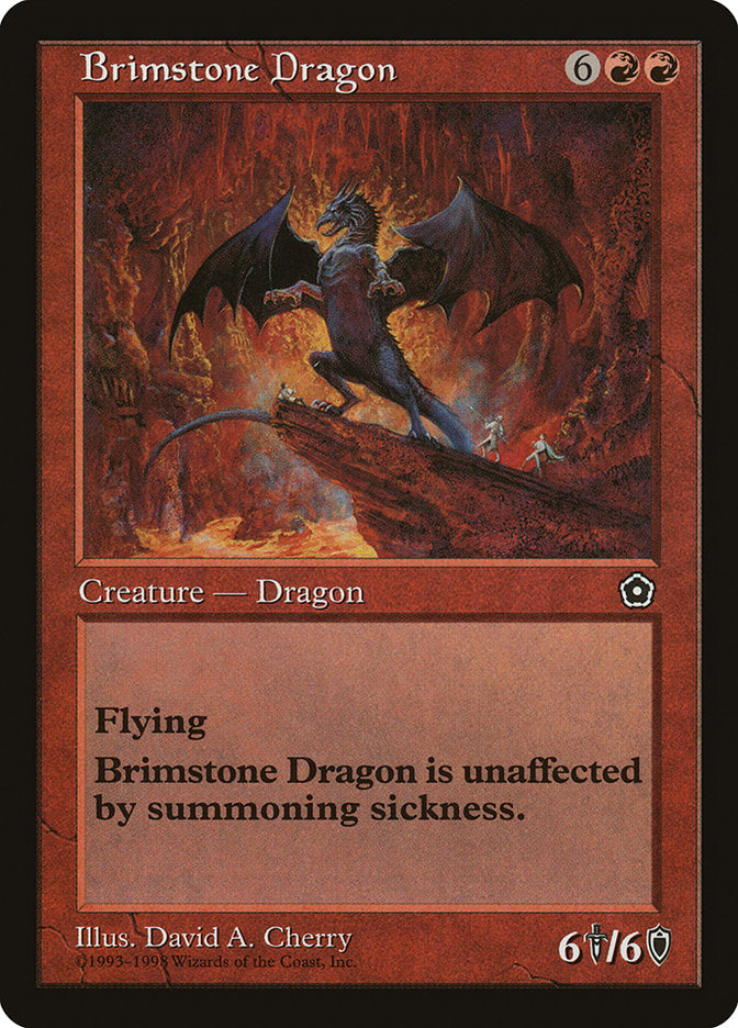 Brimstone Dragon [Portal Second Age] | Boutique FDB TCG