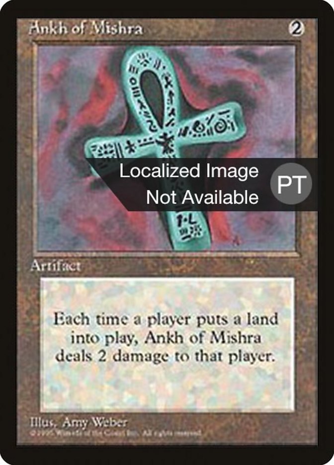 Ankh of Mishra [Fourth Edition (Foreign Black Border)] | Boutique FDB TCG