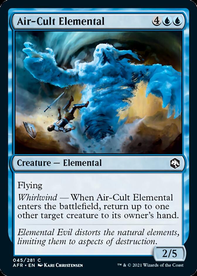 Air-Cult Elemental [Dungeons & Dragons: Adventures in the Forgotten Realms] | Boutique FDB TCG