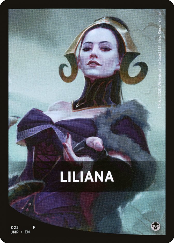 Liliana Theme Card [Jumpstart Front Cards] | Boutique FDB TCG