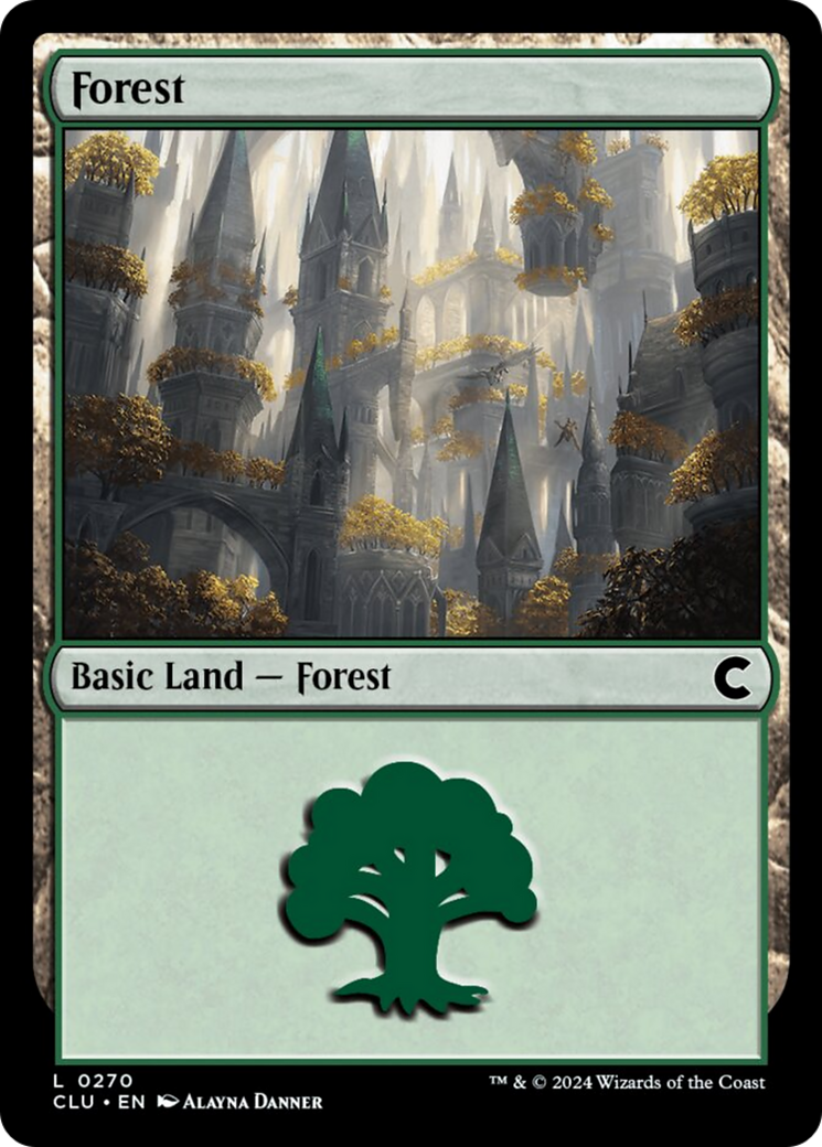 Forest (0270) [Ravnica: Clue Edition] | Boutique FDB TCG