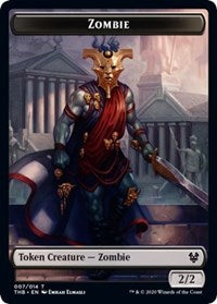 Zombie // Satyr Double-Sided Token [Theros Beyond Death Tokens] | Boutique FDB TCG