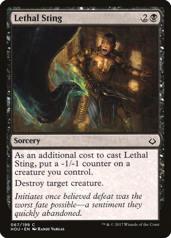 Lethal Sting [Hour of Devastation] | Boutique FDB TCG