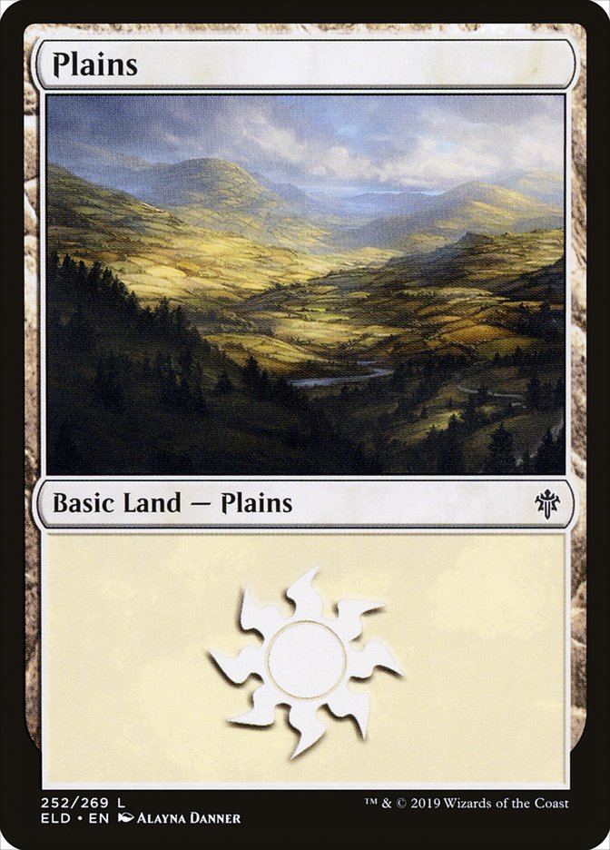 Plains (252) [Throne of Eldraine] | Boutique FDB TCG