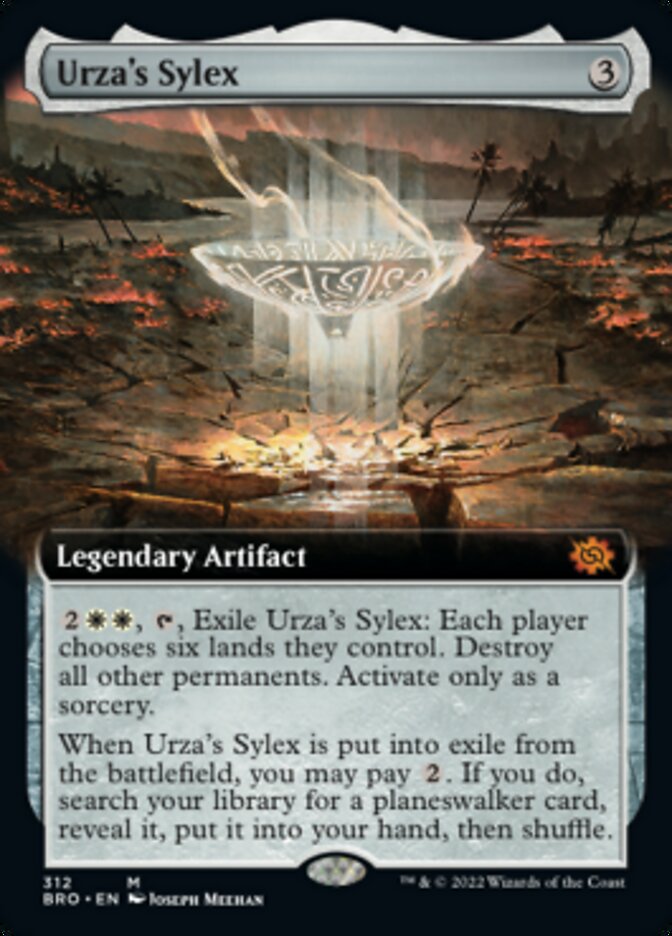 Urza's Sylex (Extended Art) [The Brothers' War] | Boutique FDB TCG