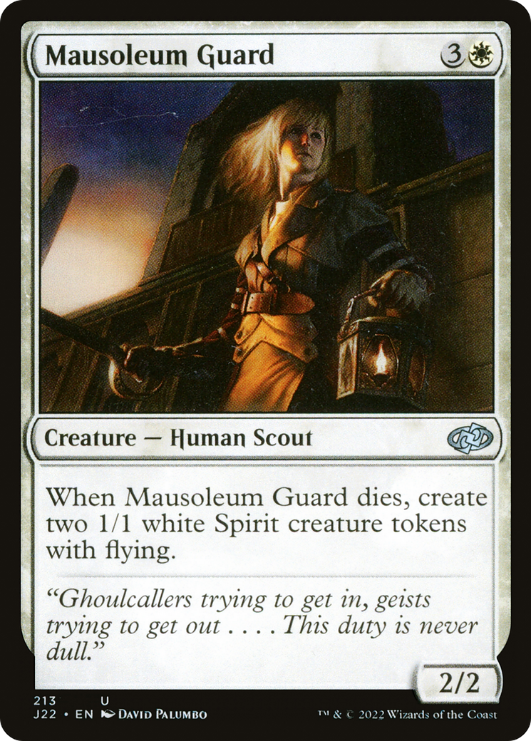 Mausoleum Guard [Jumpstart 2022] | Boutique FDB TCG