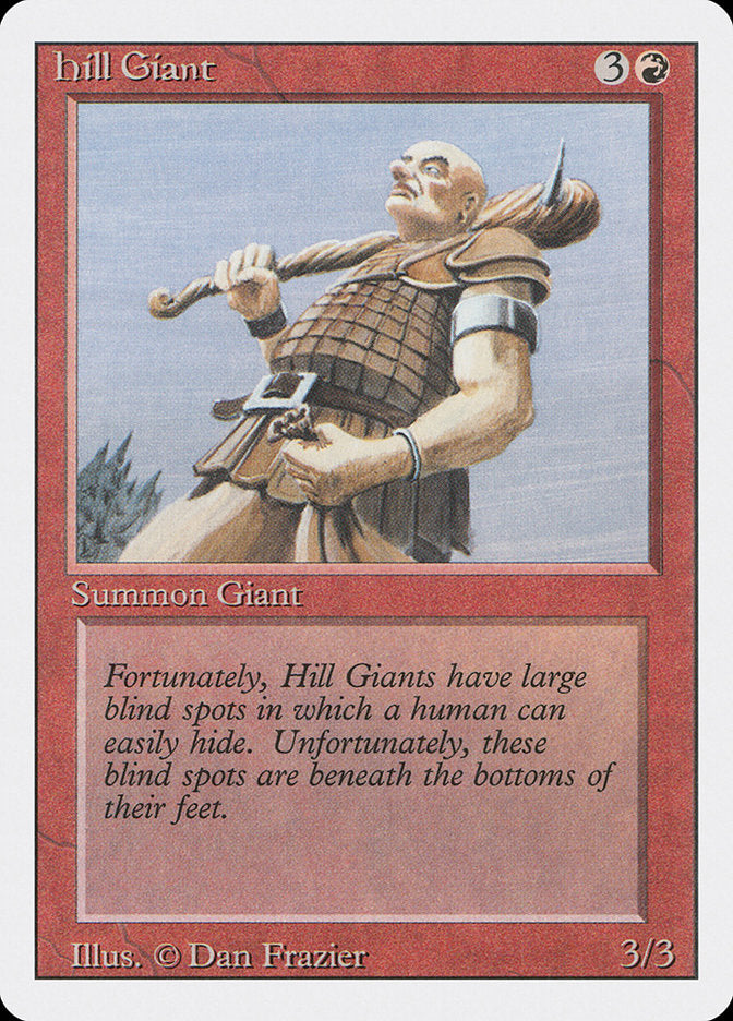 Hill Giant [Revised Edition] | Boutique FDB TCG