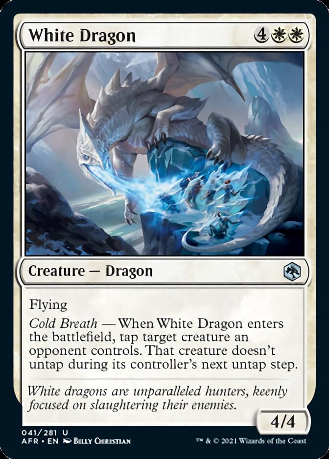 White Dragon [Dungeons & Dragons: Adventures in the Forgotten Realms] | Boutique FDB TCG