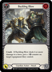 Buckling Blow (Red) [U-WTR057] (Welcome to Rathe Unlimited)  Unlimited Normal | Boutique FDB TCG