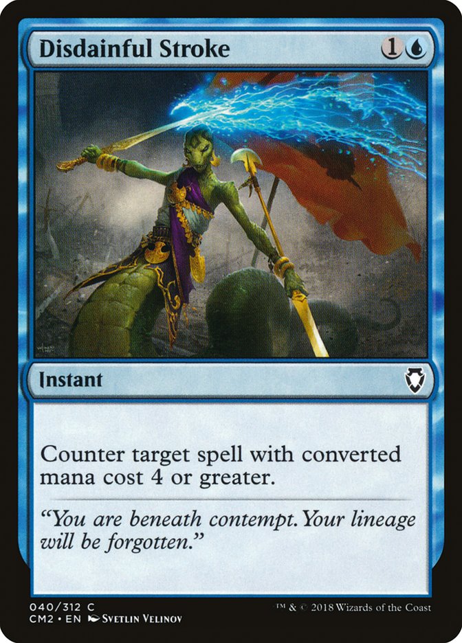 Disdainful Stroke [Commander Anthology Volume II] | Boutique FDB TCG