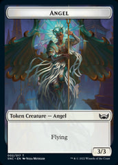 Fish // Angel Double-Sided Token [Streets of New Capenna Tokens] | Boutique FDB TCG