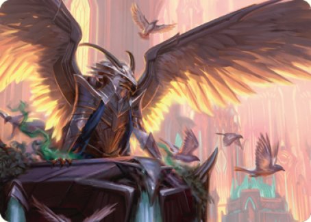 Falco Spara, Pactweaver 1 Art Card [Streets of New Capenna Art Series] | Boutique FDB TCG