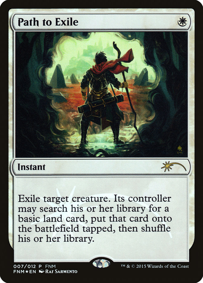 Path to Exile [Friday Night Magic 2015] | Boutique FDB TCG