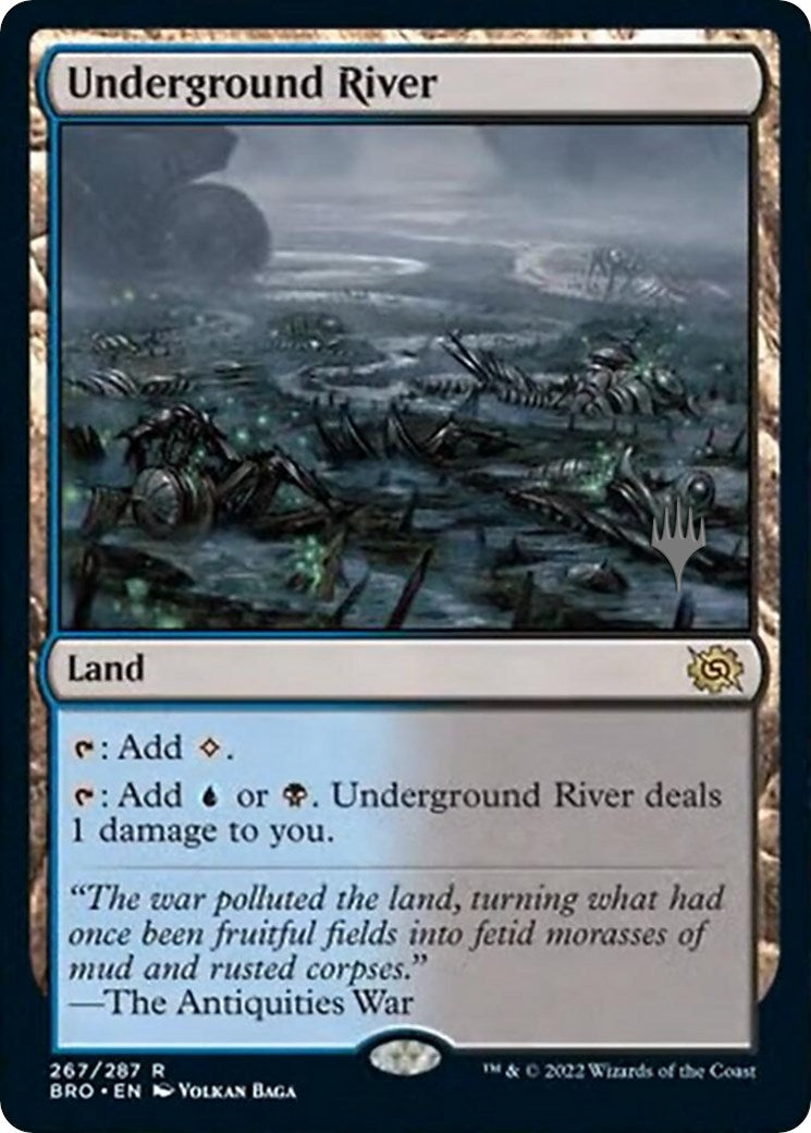 Underground River (Promo Pack) [The Brothers' War Promos] | Boutique FDB TCG