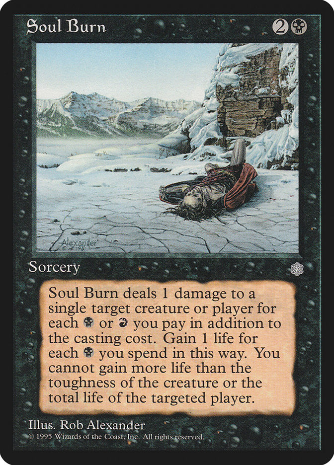 Soul Burn [Ice Age] | Boutique FDB TCG