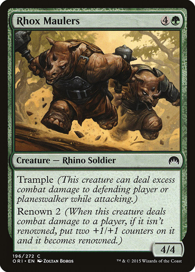 Rhox Maulers [Magic Origins] | Boutique FDB TCG