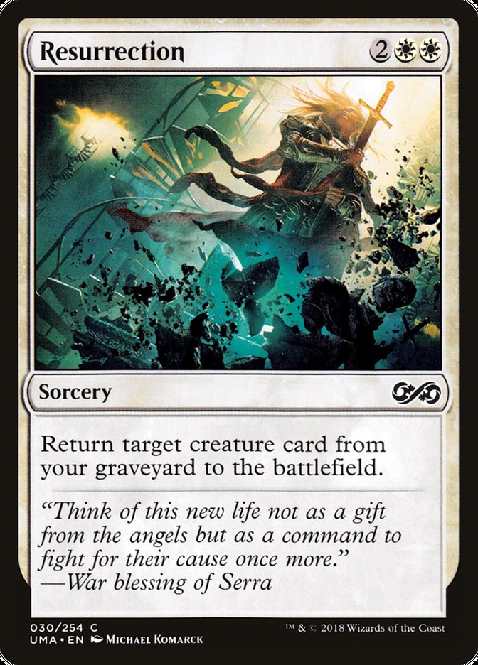 Resurrection [Ultimate Masters] | Boutique FDB TCG