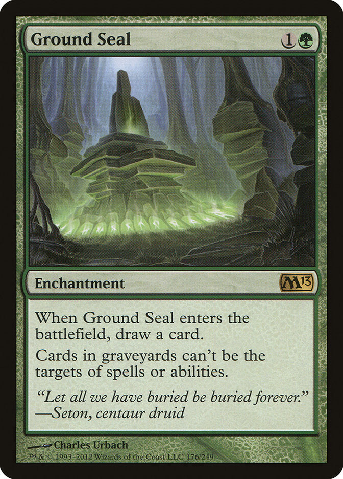 Ground Seal [Magic 2013] | Boutique FDB TCG