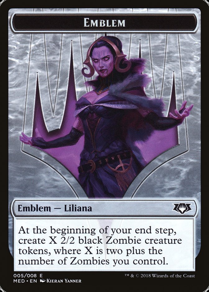 Liliana, the Last Hope Emblem [Mythic Edition Tokens] | Boutique FDB TCG