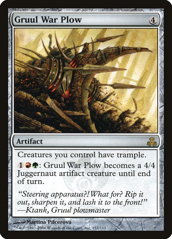 Gruul War Plow [Guildpact] | Boutique FDB TCG