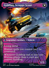 Goldbug, Humanity's Ally // Goldbug, Scrappy Scout (Shattered Glass) [Transformers] | Boutique FDB TCG