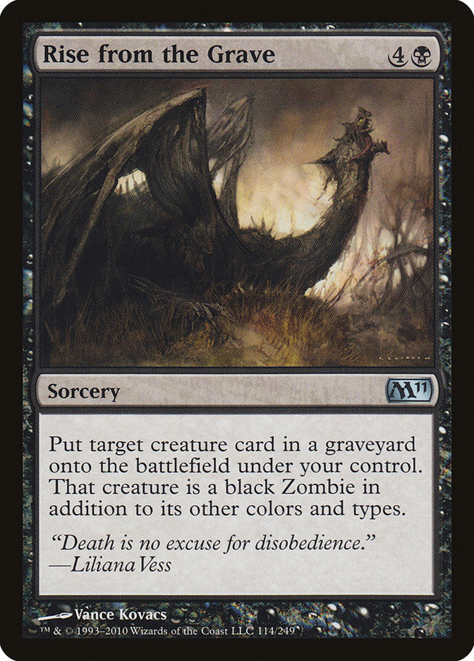 Rise from the Grave [Magic 2011] | Boutique FDB TCG